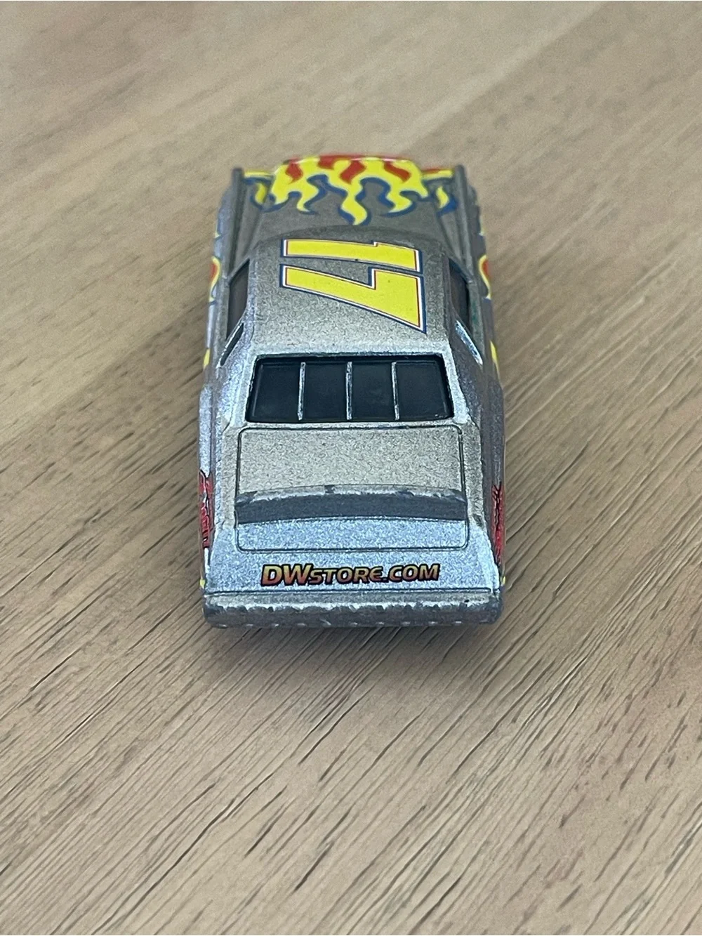 Disney Pixar Cars DARRELL CARTRIP #17 Mattel Diecast Flames